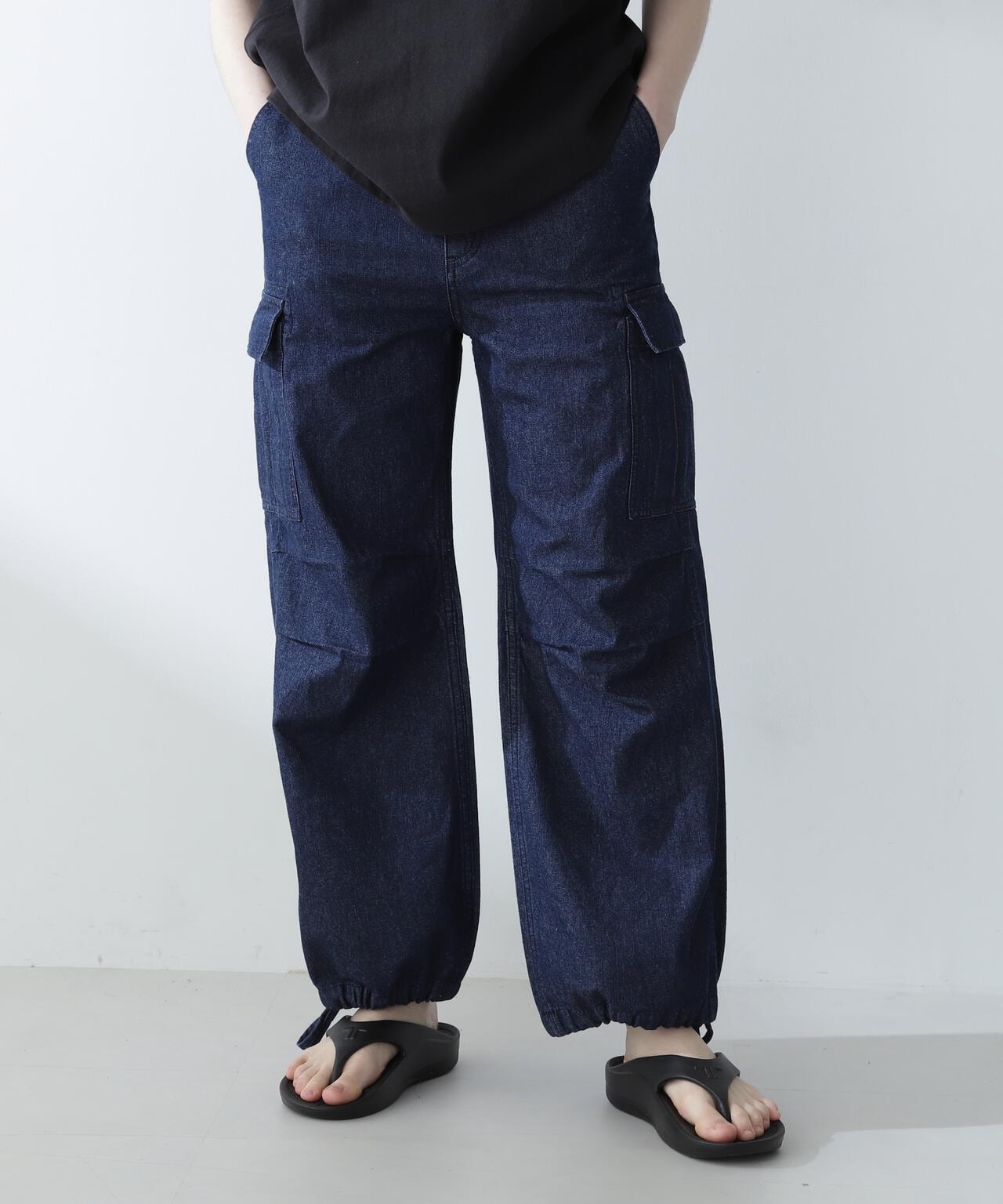 CARGO DENIM PANTS/カーゴデニムパンツ