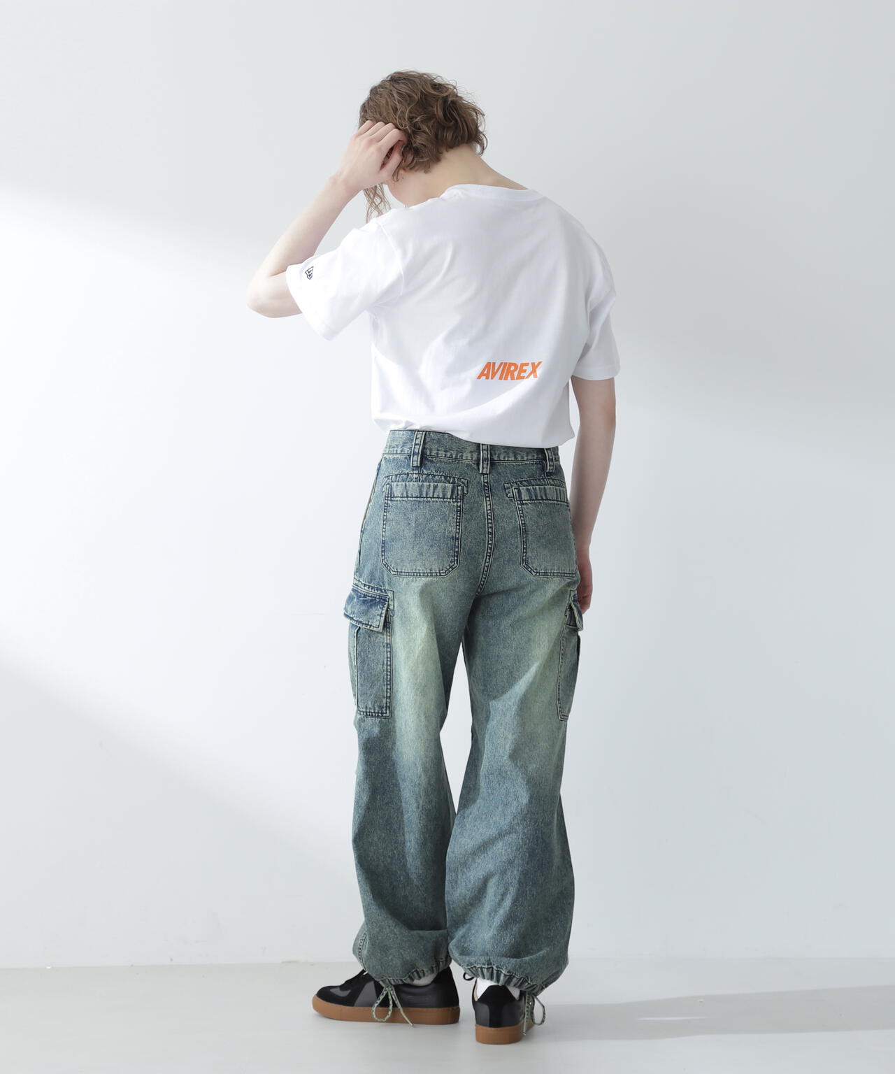 CARGO DENIM PANTS/カーゴデニムパンツ