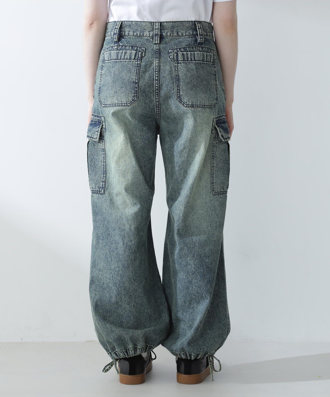 CARGO DENIM PANTS/カーゴデニムパンツ