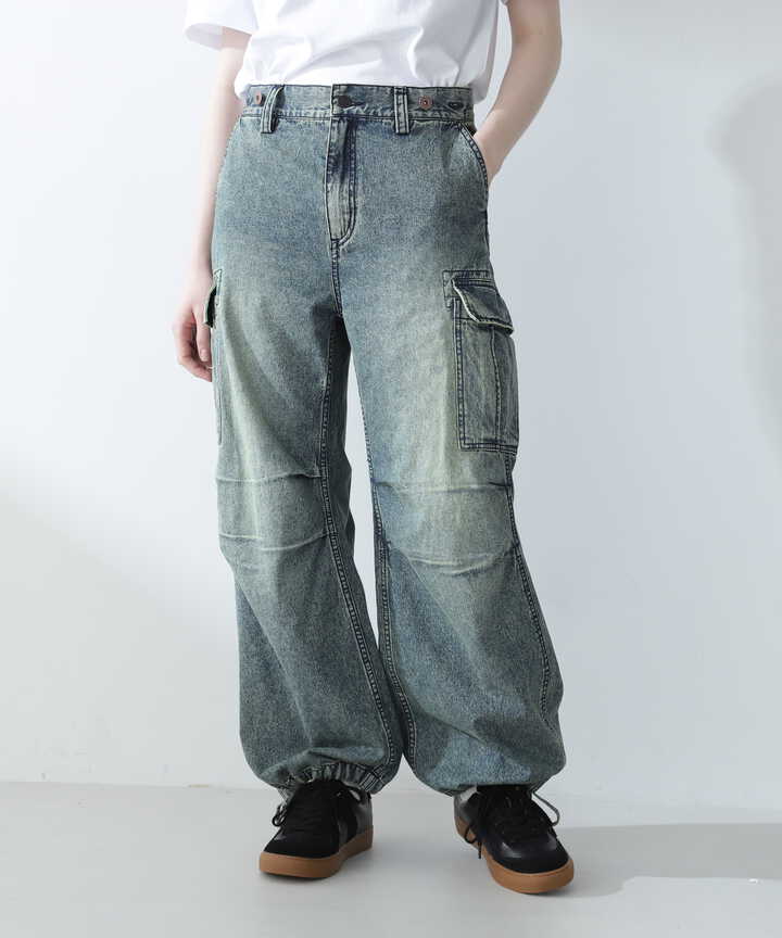 CARGO DENIM PANTS/カーゴデニムパンツ