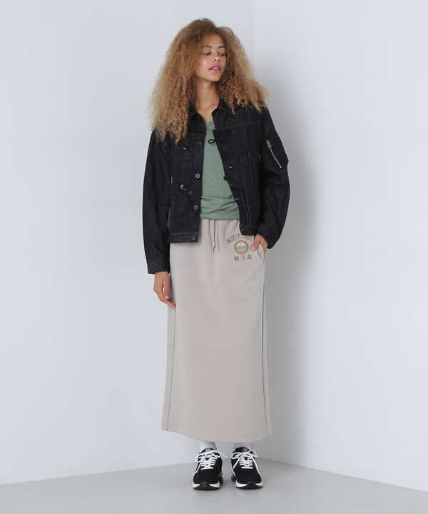 《直営店限定》VARSITY LOGO NYC SKIRT/バーシティーロゴ NYC スカート