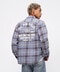 LONGSLEEVE CHECK EMB SHIRT USAF / ロングスリーブ チェック エンブロイダリー シャツ USAF 