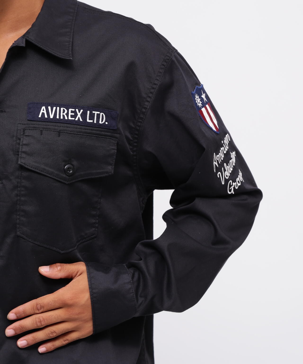 MILITARY SHIRT "FLYING TIGERS" / ミリタリーシャツ "フライングタイガース" / AVIREX 