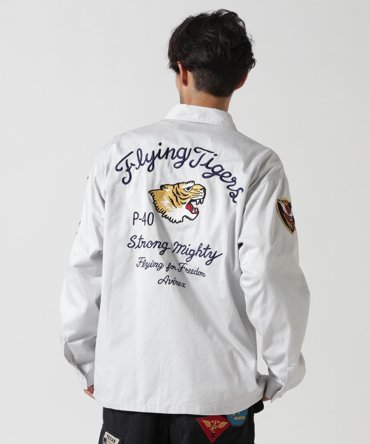 MILITARY SHIRT "FLYING TIGERS" / ミリタリーシャツ "フライングタイガース" / AVIREX 