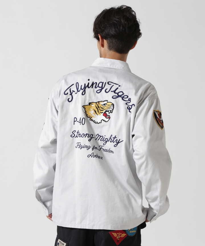 MILITARY SHIRT ”FLYING TIGERS” / ミリタリーシャツ ”フライングタイガース” / AVIREX 