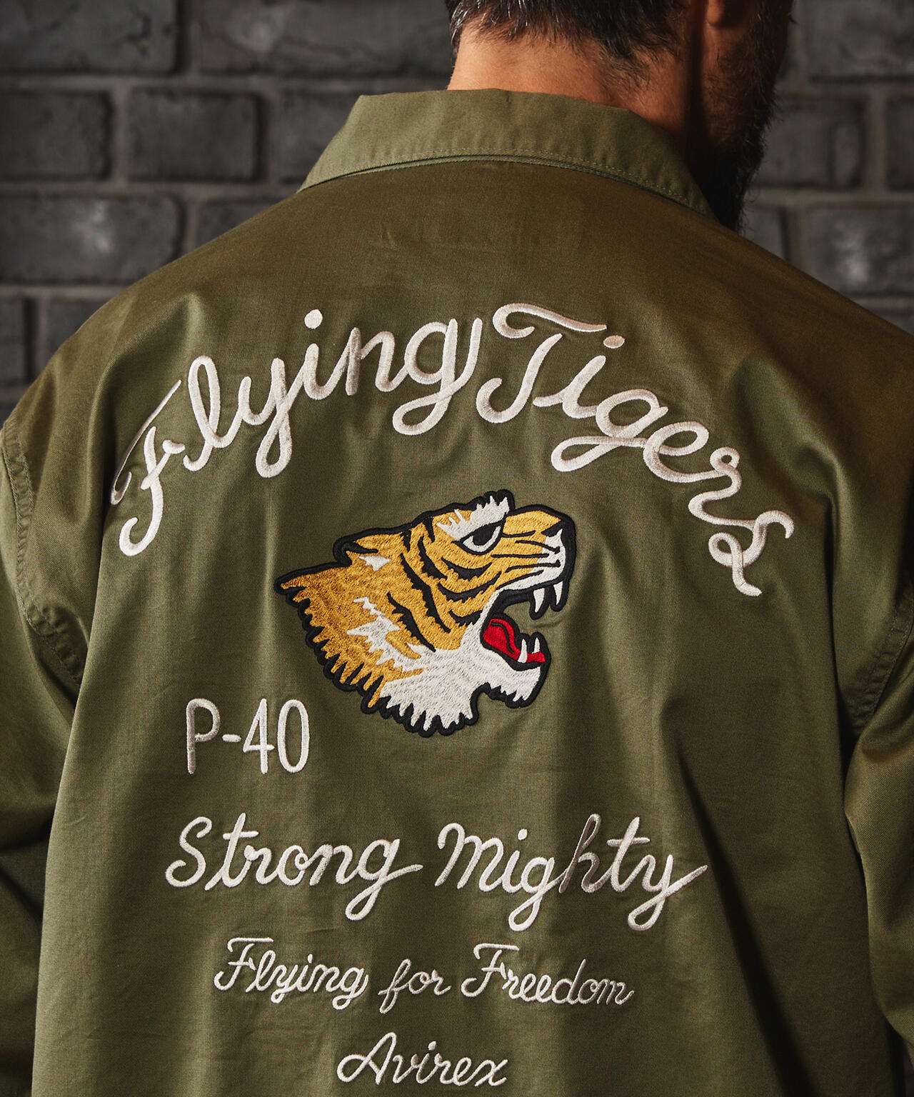 MILITARY SHIRT "FLYING TIGERS" / ミリタリーシャツ "フライングタイガース" / AVIREX 