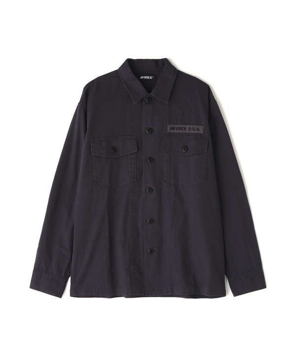 《WEB&DEPOT限定》RIPSTOP BDU SHIRT / リップストップ BDU シャツ / AVIREX / アヴィレックス