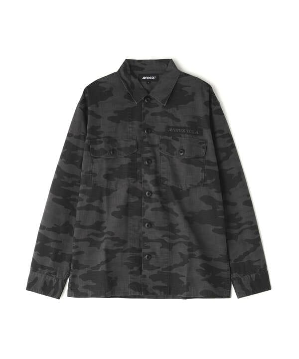 《WEB&DEPOT限定》RIPSTOP BDU SHIRT / リップストップ BDU シャツ / AVIREX / アヴィレックス