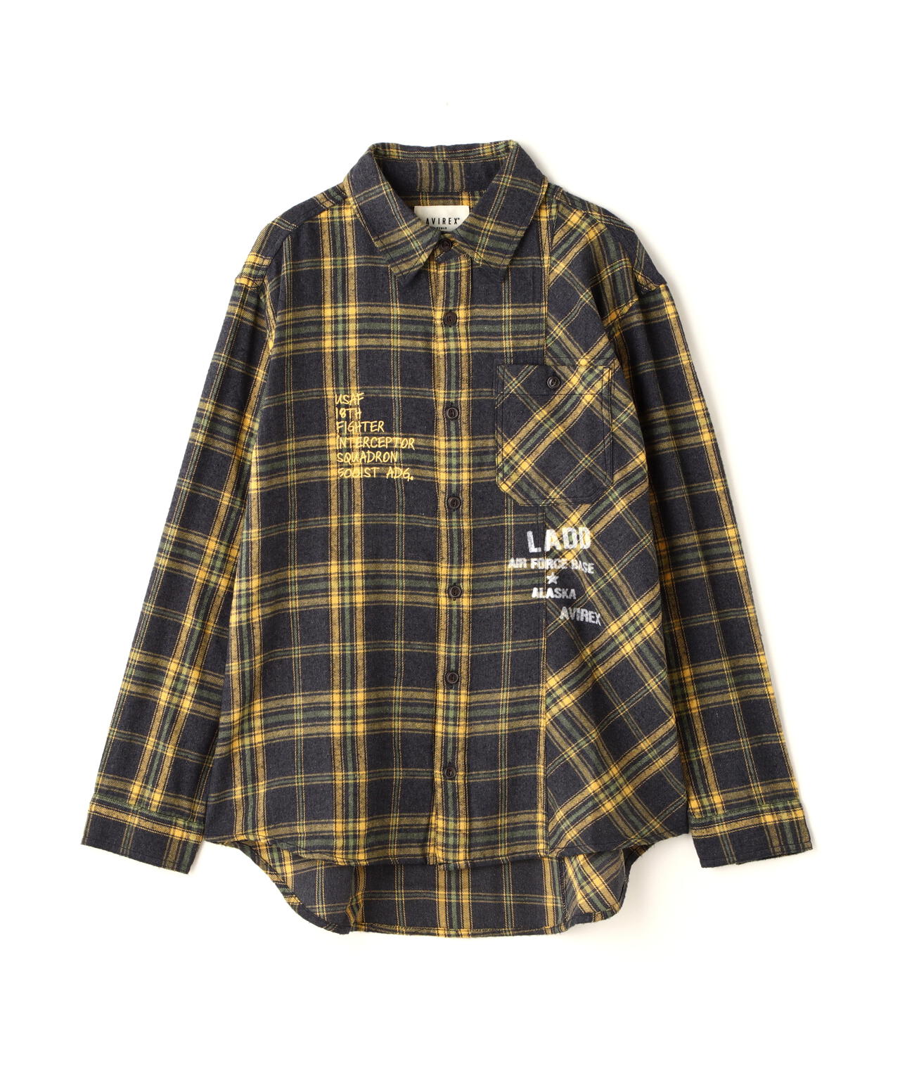 CHEMICAL WASH CHECK SHIRT/ケミカルウォッシュ チェックシャツ