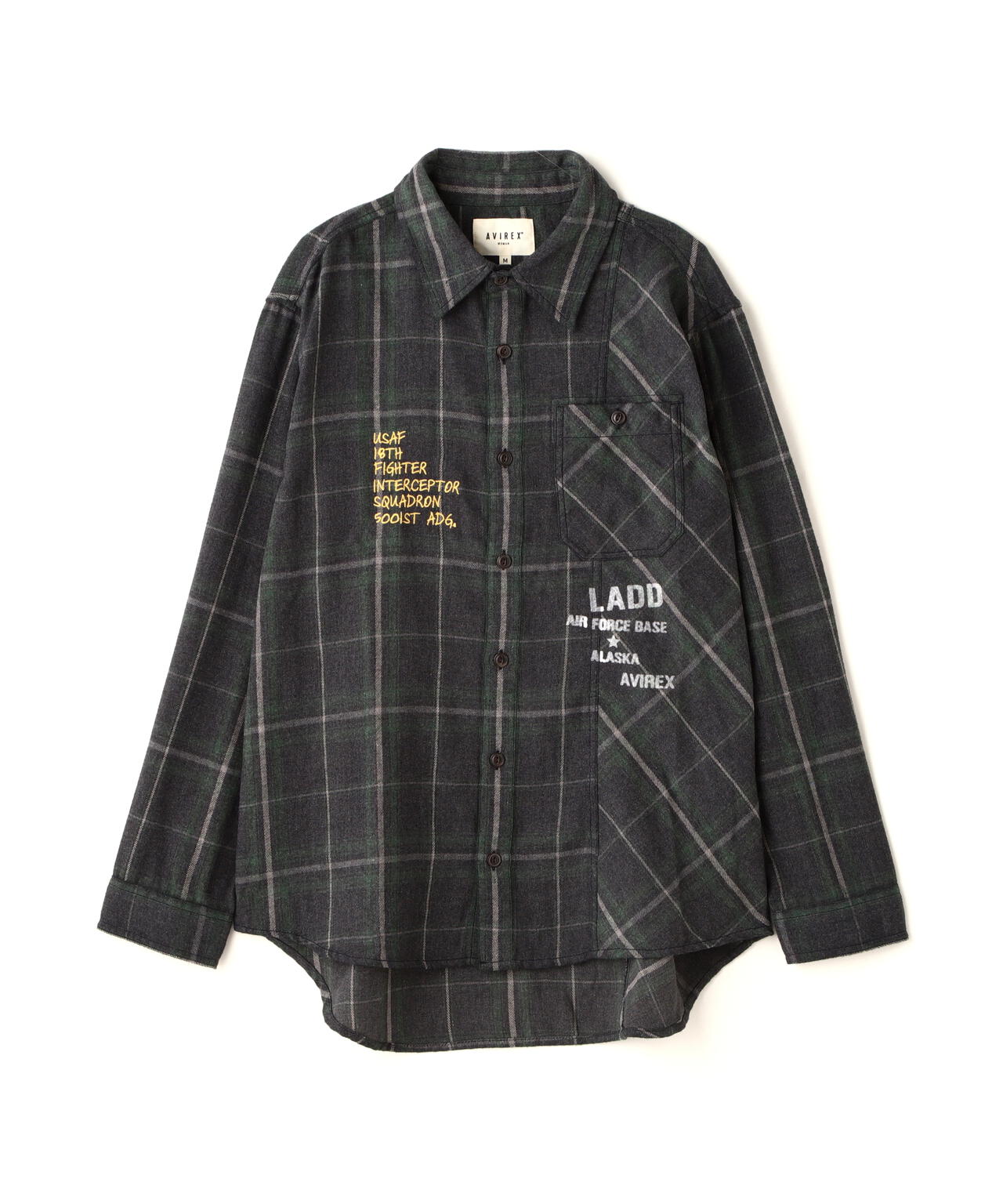 CHEMICAL WASH CHECK SHIRT/ケミカルウォッシュ チェックシャツ