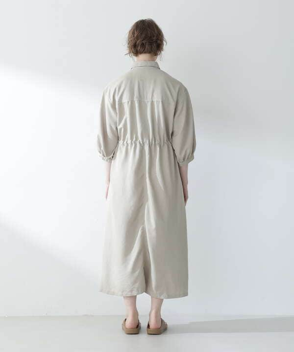 STORM FLAP DETAILE LONG SHIRTS/ストームフラップ ロングシャツ/ワンピ