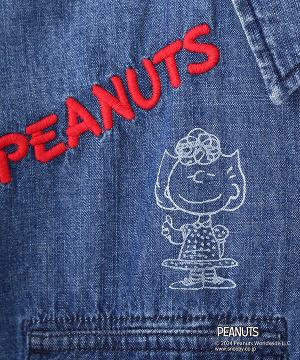 《AVIREX×PEANUTS》DENIM SHIRTS/アヴィレックス×ピーナッツ デニムシャツ