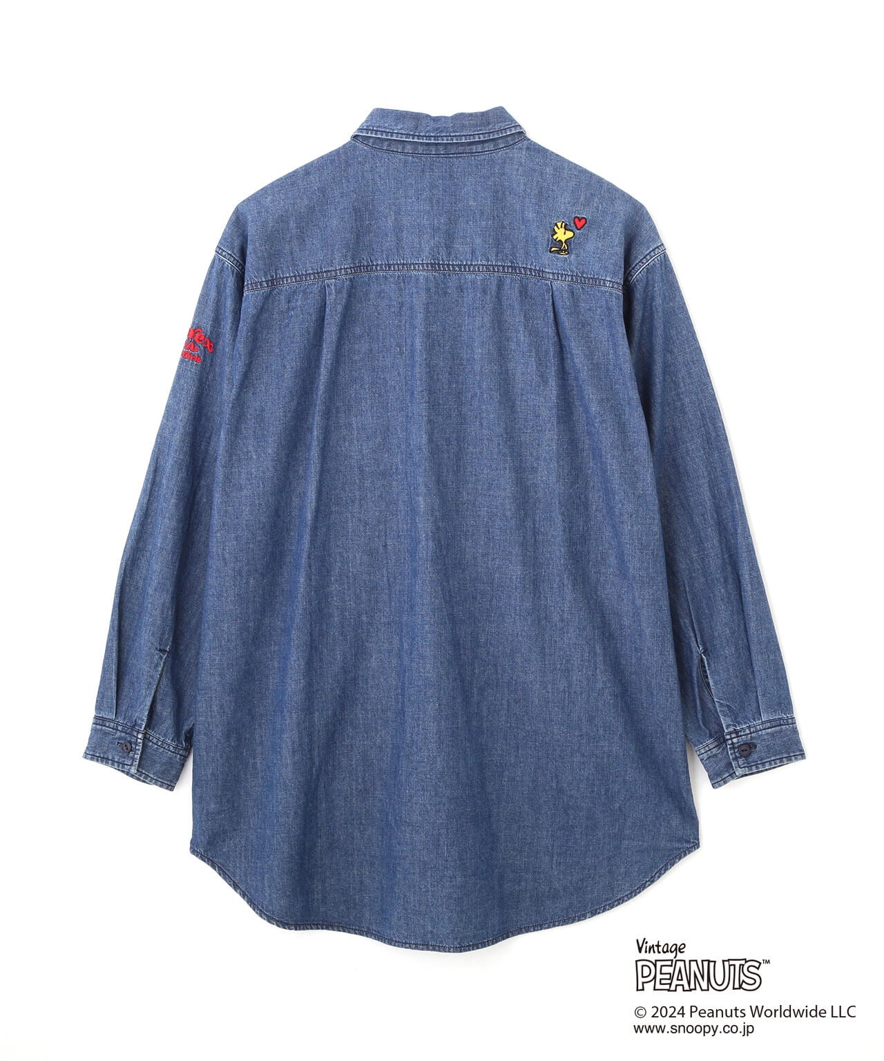 《AVIREX×PEANUTS》DENIM SHIRTS/アヴィレックス×ピーナッツ デニムシャツ