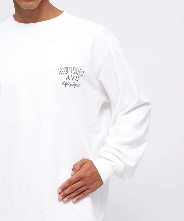 LONGSLEEVE T-SHIRT "FLYING TIGERS" / 長袖Tシャツ "フライングタイガース" / AVIREX 