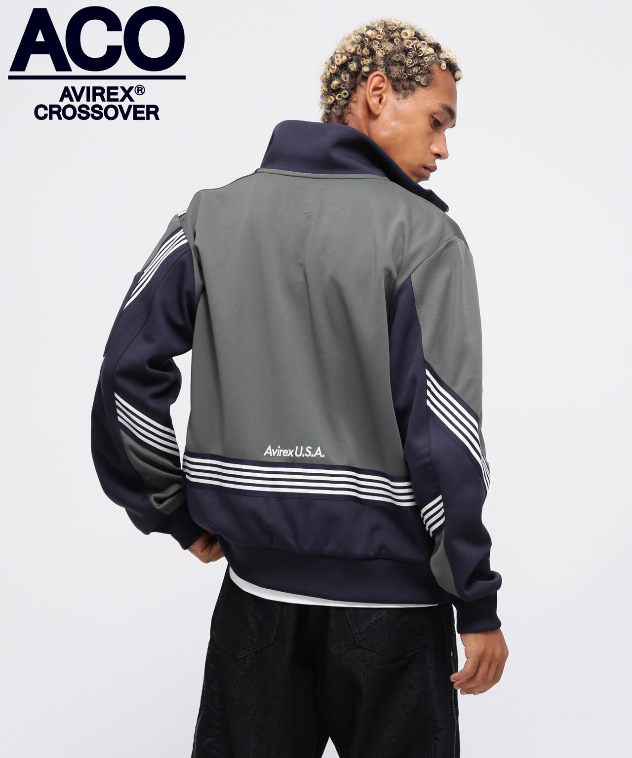 《CROSSOVER》TRACK JACKET / トラック ジャケット クロスオーバー / AVIREX / アヴィレックス