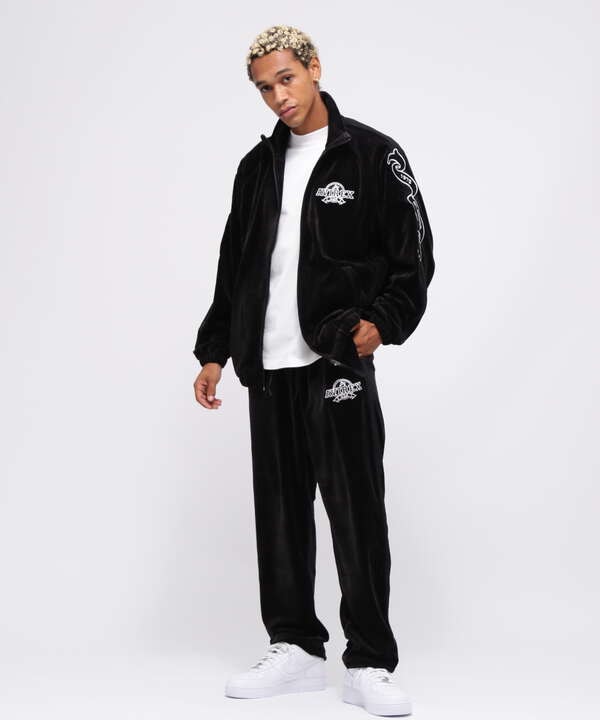 《WEB&DEPOT限定》VELOUR TRACK JACKET / ベロア トラックジャケット