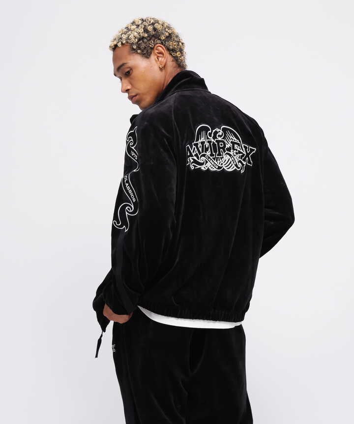 《WEB&DEPOT限定》VELOUR TRACK JACKET / ベロア トラックジャケット