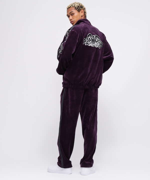 《WEB&DEPOT限定》VELOUR TRACK JACKET / ベロア トラックジャケット