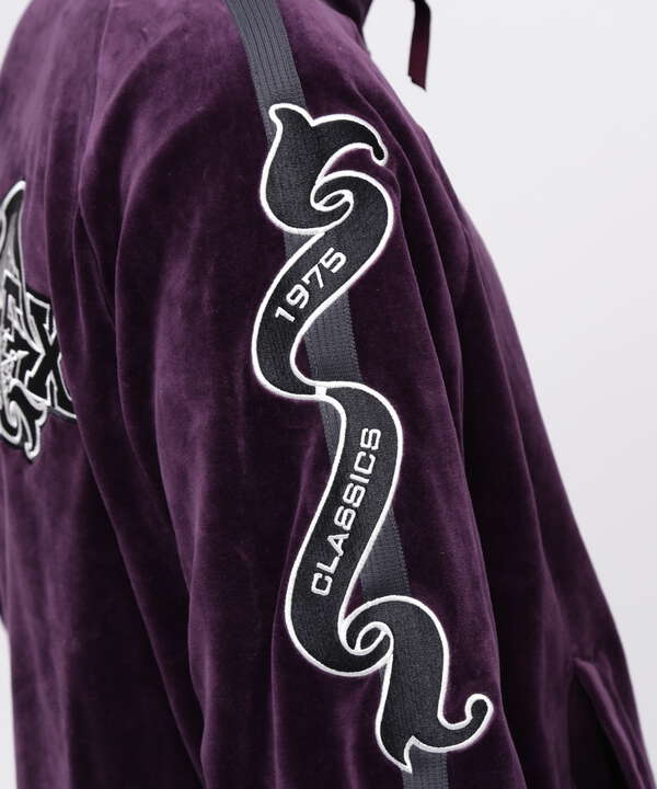 《WEB&DEPOT限定》VELOUR TRACK JACKET / ベロア トラックジャケット