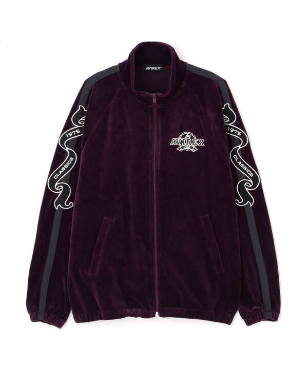 《WEB&DEPOT限定》VELOUR TRACK JACKET / ベロア トラックジャケット