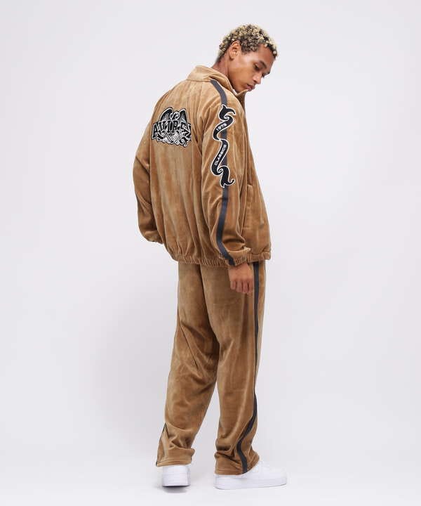 《WEB&DEPOT限定》VELOUR TRACK JACKET / ベロア トラックジャケット