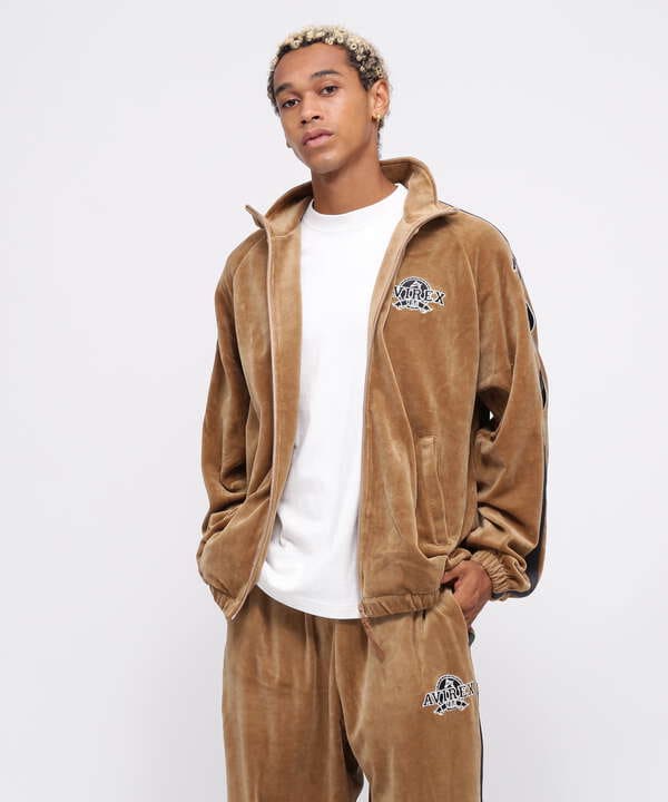 《WEB&DEPOT限定》VELOUR TRACK JACKET / ベロア トラックジャケット