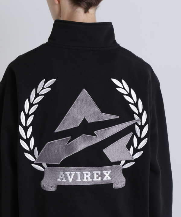 《WEB&DEPOT限定》ASTAR HALFZIP SWEAT / Aスター ハーフジップスウェット / AVIREX / アヴィレックス