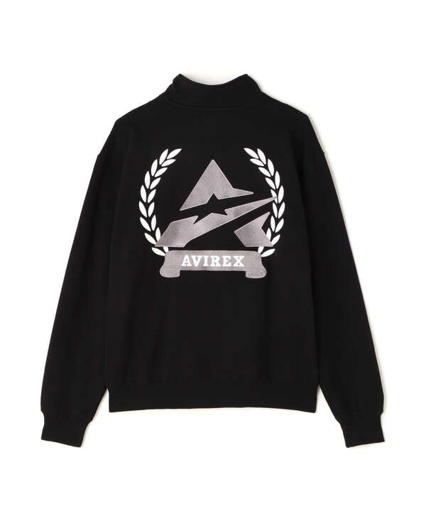 《WEB&DEPOT限定》ASTAR HALFZIP SWEAT / Aスター ハーフジップスウェット / AVIREX / アヴィレックス