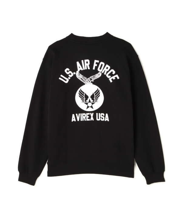 《WEB&DEPOT限定》USAF CREWNECK SWEAT / USAF クルーネック スウェット / AVIREX 