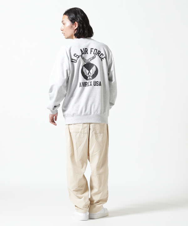 《WEB&DEPOT限定》USAF CREWNECK SWEAT / USAF クルーネック スウェット / AVIREX 