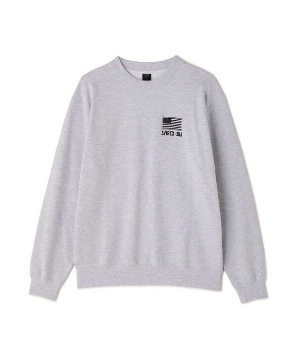 《WEB&DEPOT限定》USAF CREWNECK SWEAT / USAF クルーネック スウェット / AVIREX 