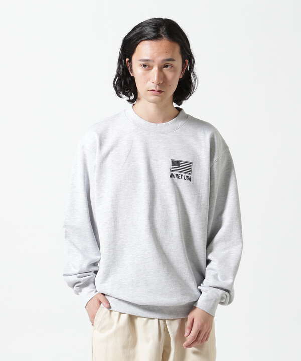 《WEB&DEPOT限定》USAF CREWNECK SWEAT / USAF クルーネック スウェット / AVIREX 