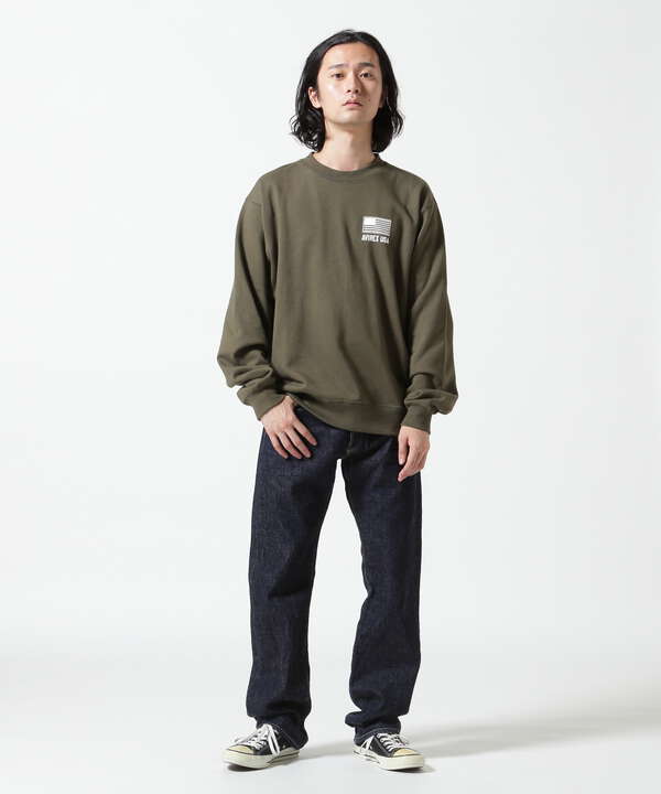 《WEB&DEPOT限定》USAF CREWNECK SWEAT / USAF クルーネック スウェット / AVIREX 