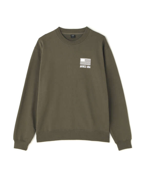 《WEB&DEPOT限定》USAF CREWNECK SWEAT / USAF クルーネック スウェット / AVIREX 