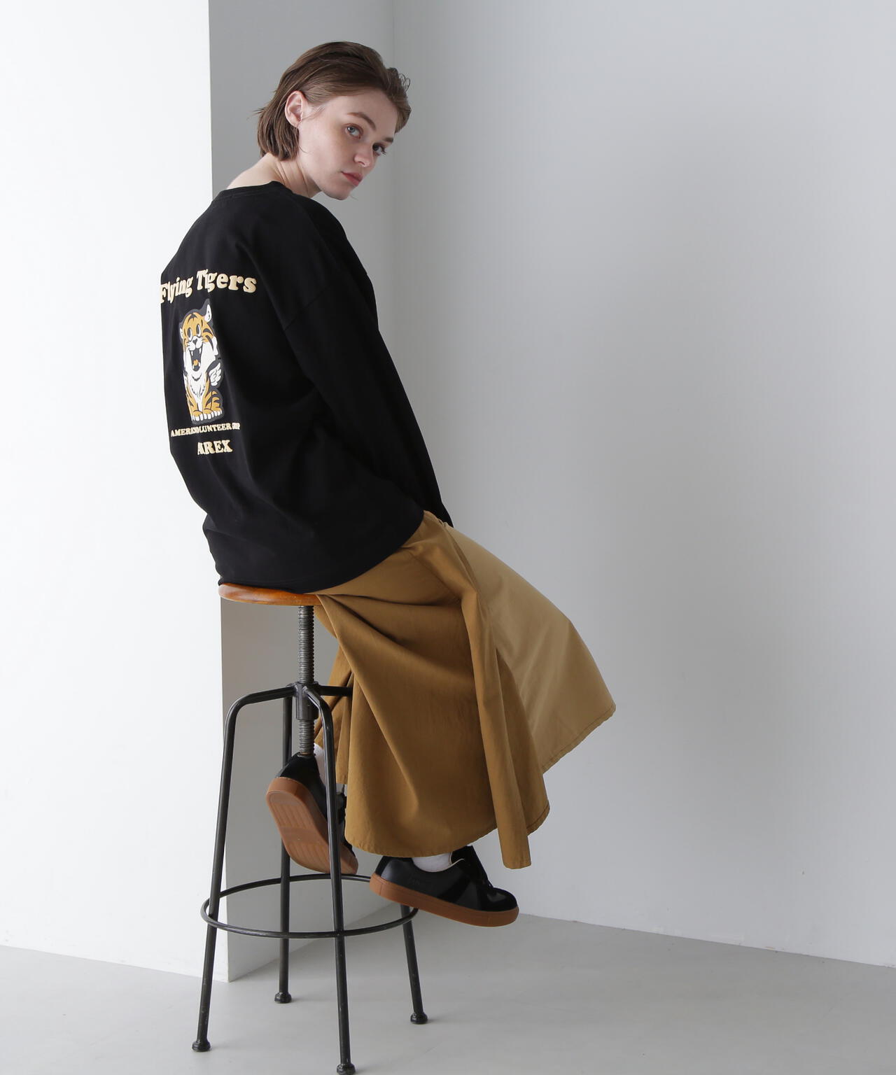 FLIYING TIGERS L/S T-SHIRT/フライングタイガー ロングスリーブTシ 