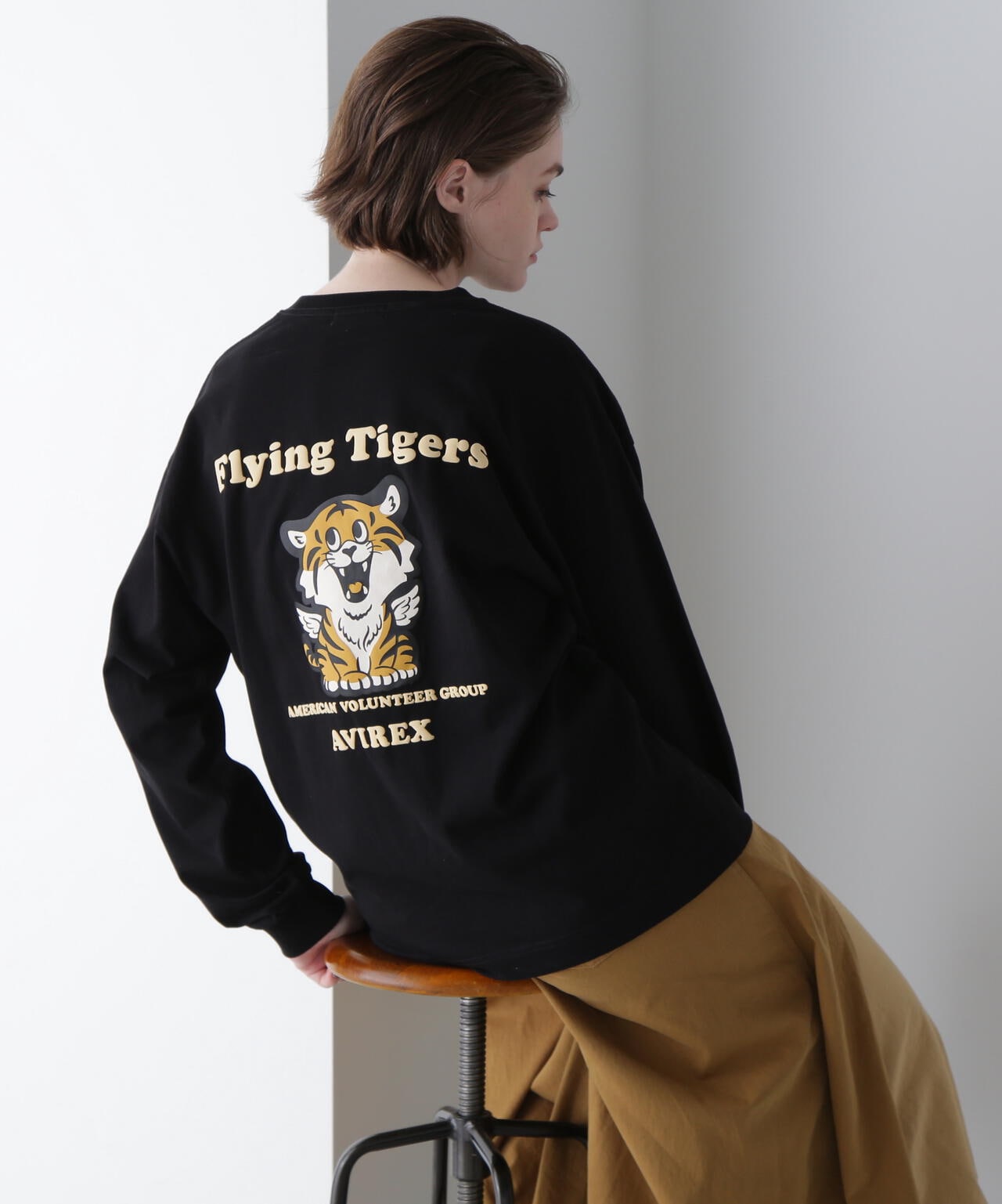 先行予約 8月中旬-8月下旬入荷予定】L/S TEE FLIYING TIGERS T-SHIRT/フライングタイガー ロングスリーブTシ |  AVIREX ( アヴィレックス ) | US ONLINE STORE（US オンラインストア）