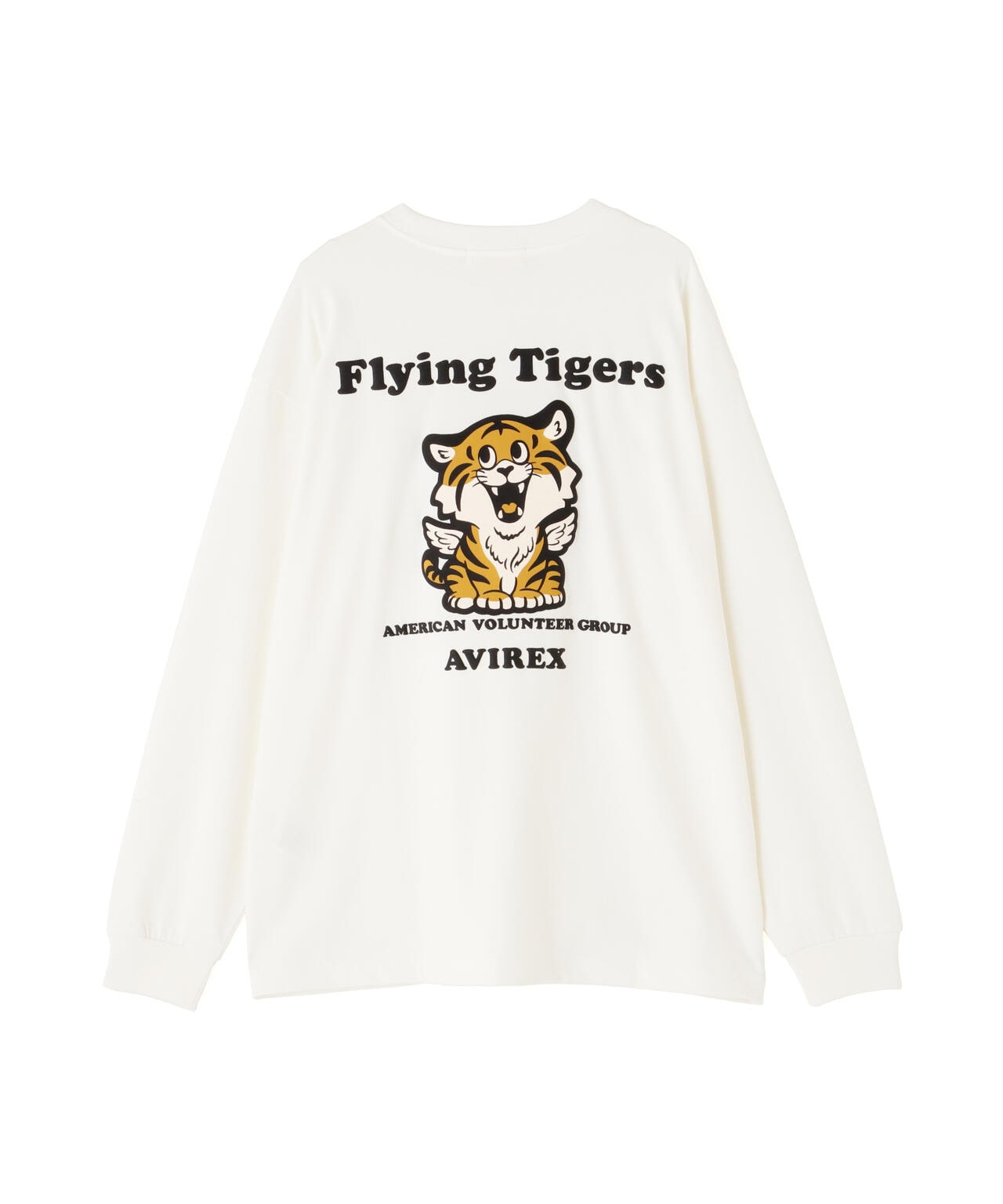 FLIYING TIGERS L/S T-SHIRT/フライングタイガー ロングスリーブTシ | AVIREX ( アヴィレックス ) | US  ONLINE STORE（US オンラインストア）