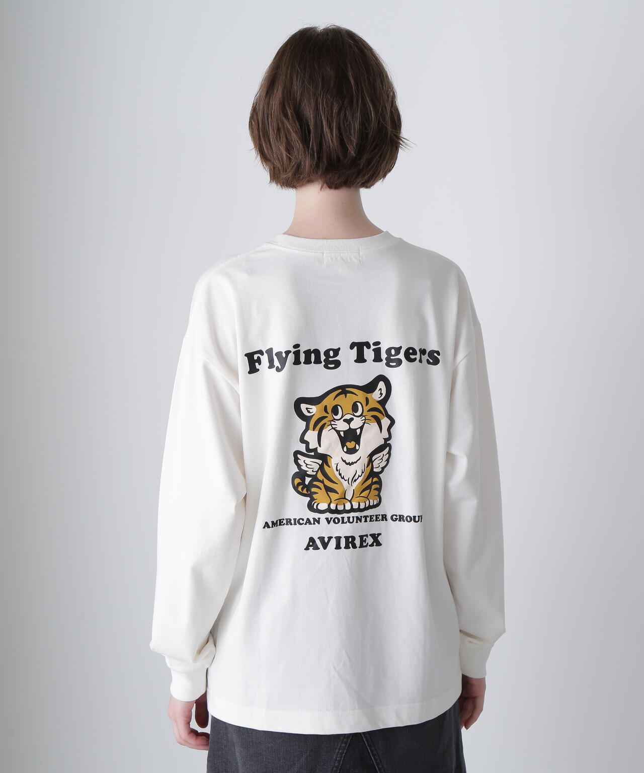 FLIYING TIGERS L/S T-SHIRT/フライングタイガー ロングスリーブTシ | AVIREX ( アヴィレックス ) | US  ONLINE STORE（US オンラインストア）