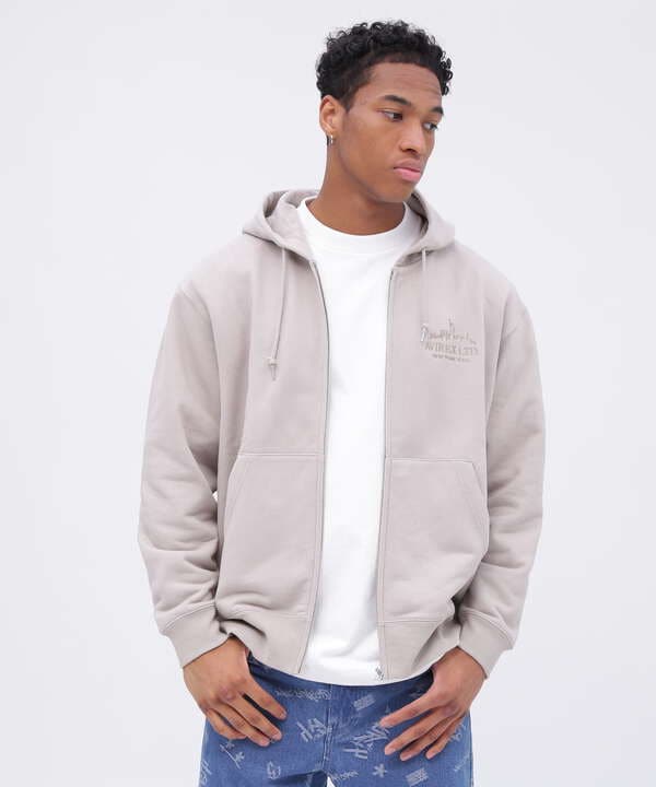 VARSITY LOGO ZIP SWEAT PARKA NYC / ジップ スウェット パーカー