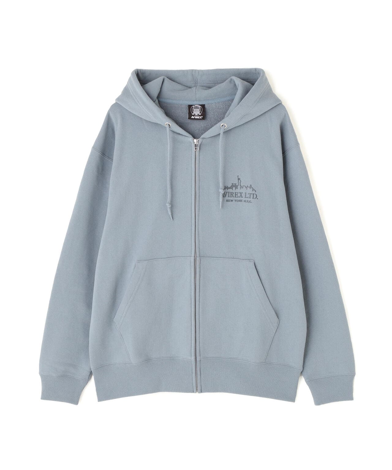 VARSITY LOGO ZIP SWEAT PARKA NYC / ジップ スウェット パーカー