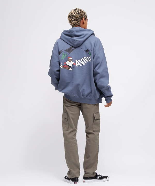 《WEB限定》BEAR SNOW BOARD HOODIE / ベア スノーボード フーディー