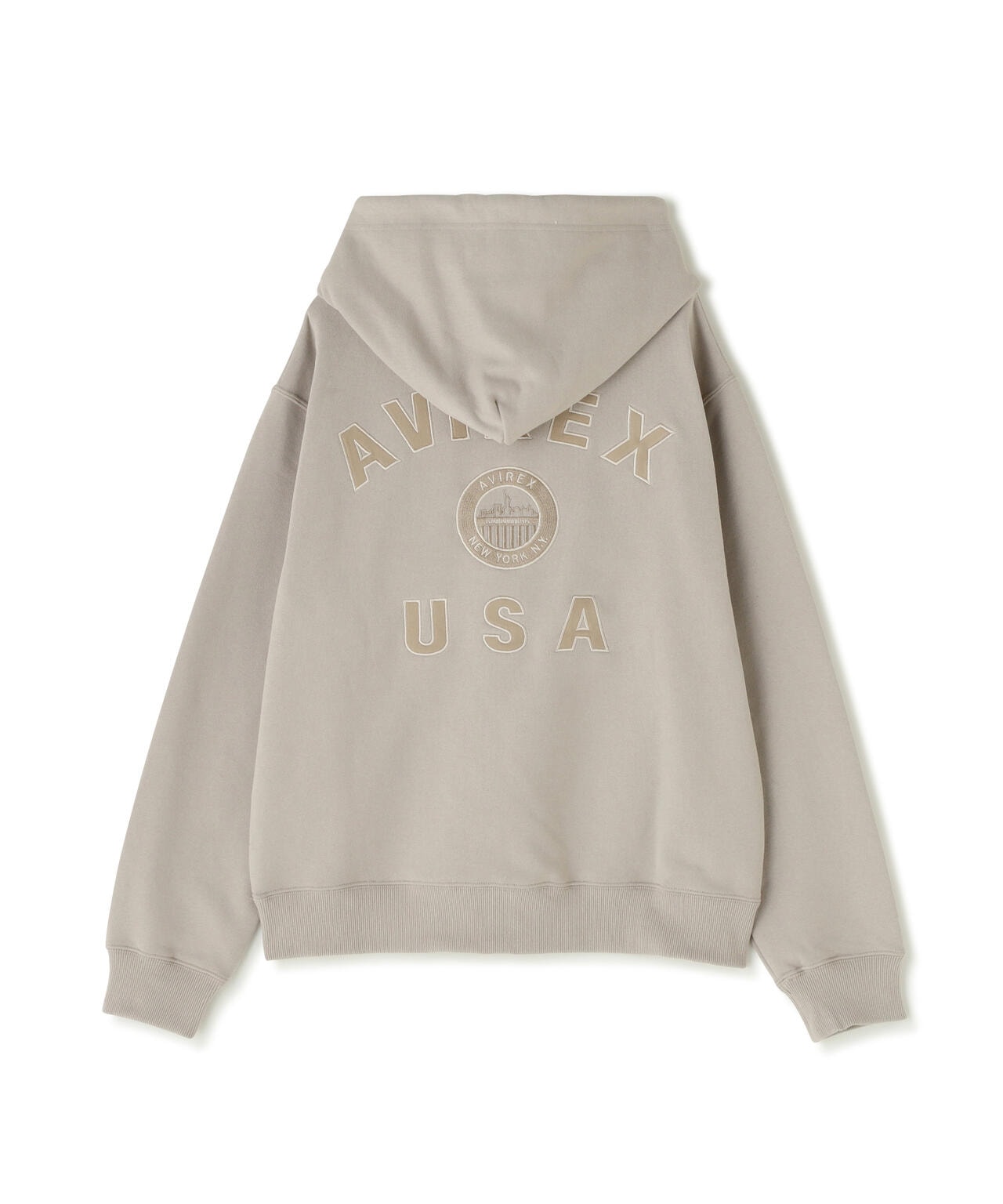 VARSITY LOGO SWEAT PARKA NYC/バーシティー ロゴ スウェット パーカー