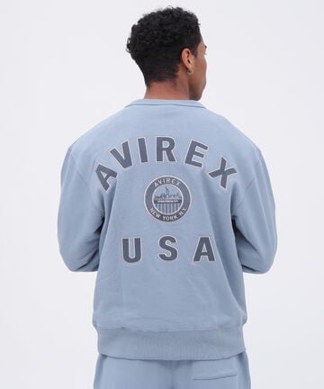 VARSITY LOGO CREWNECK SWEAT NYC / クルーネック スウェット