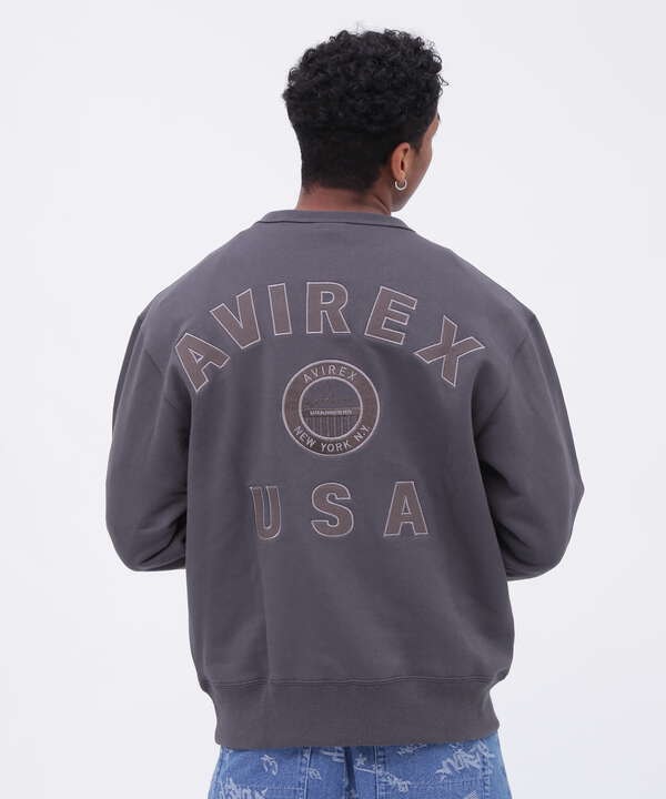 VARSITY LOGO CREWNECK SWEAT NYC / クルーネック スウェット