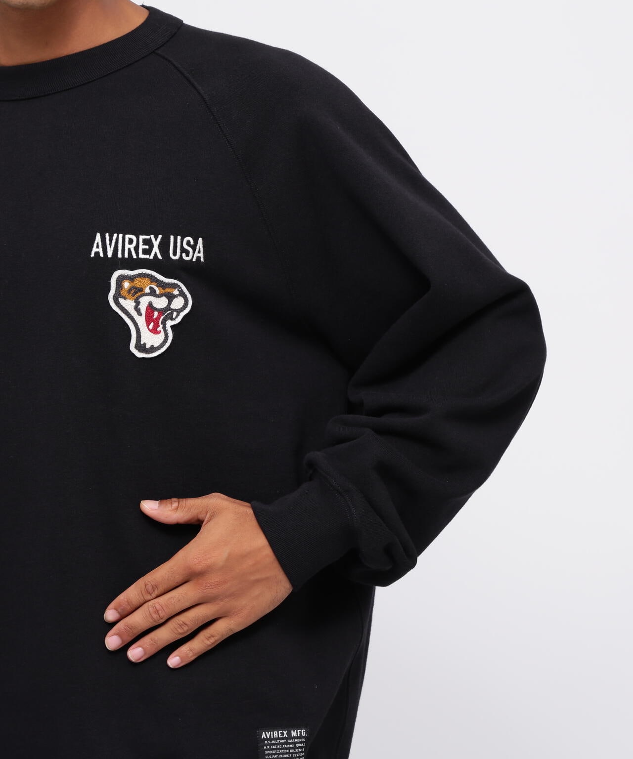 CREWNECK SWEAT FRYING TIGERS / クルーネックスウェット フライングタイガース / AVIREX