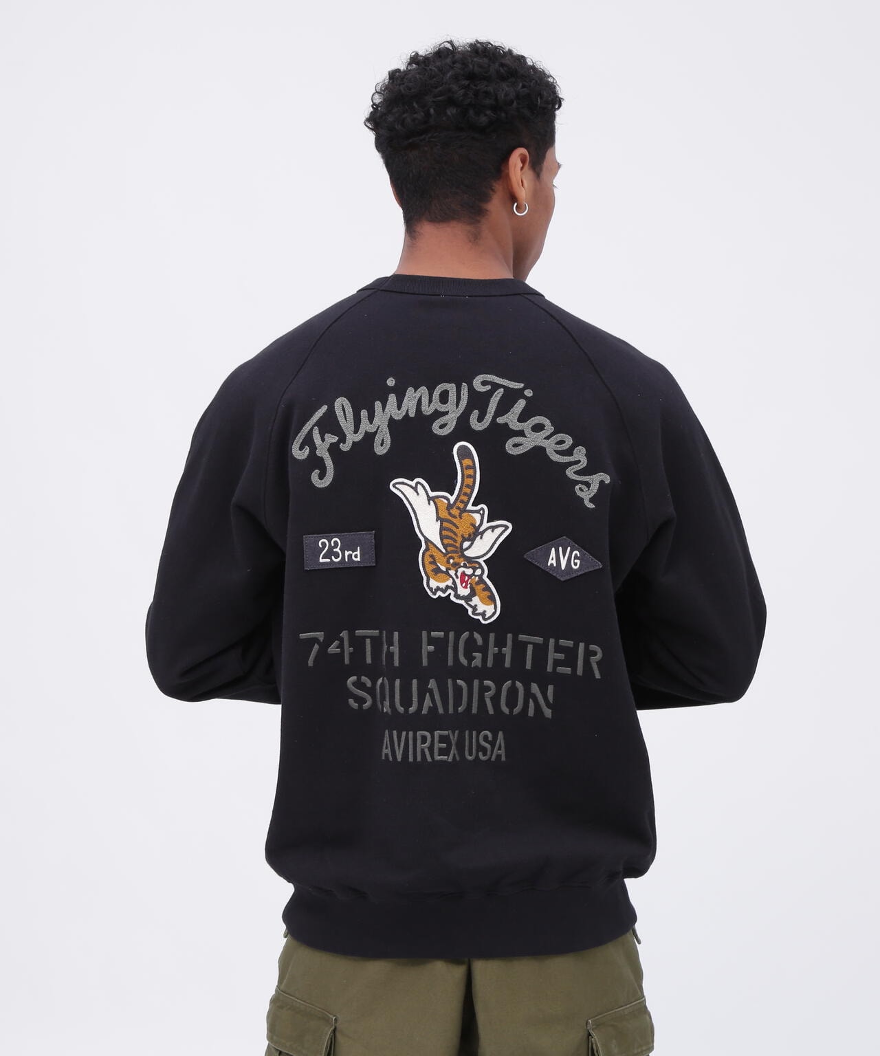 CREWNECK SWEAT FRYING TIGERS / クルーネックスウェット フライングタイガース / AVIREX