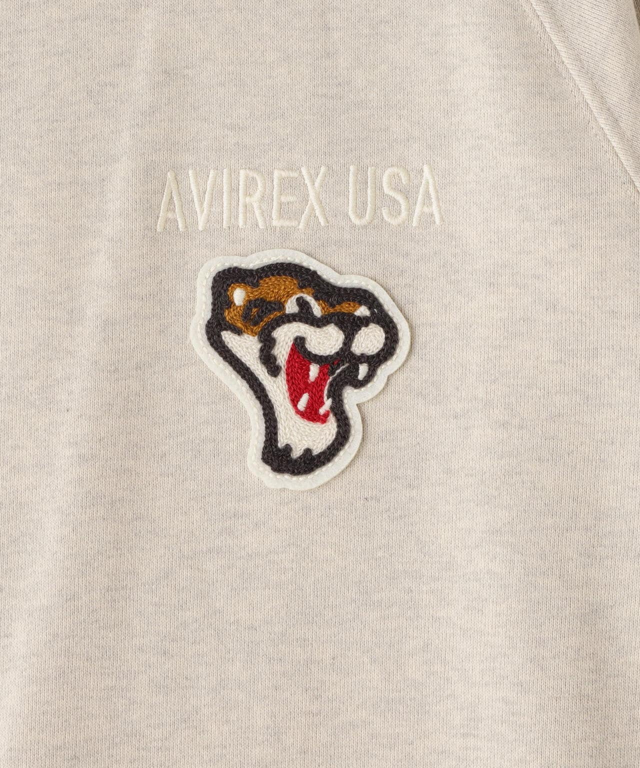 CREWNECK SWEAT FRYING TIGERS / クルーネックスウェット フライングタイガース / AVIREX