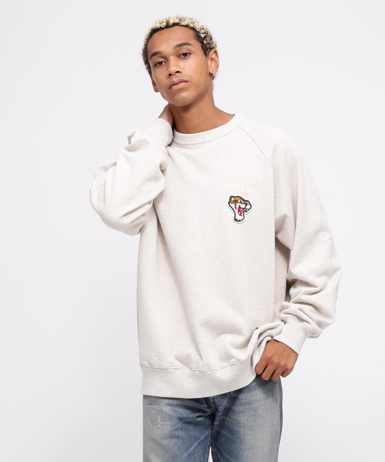 CREWNECK SWEAT FRYING TIGERS / クルーネックスウェット フライングタイガース / AVIREX