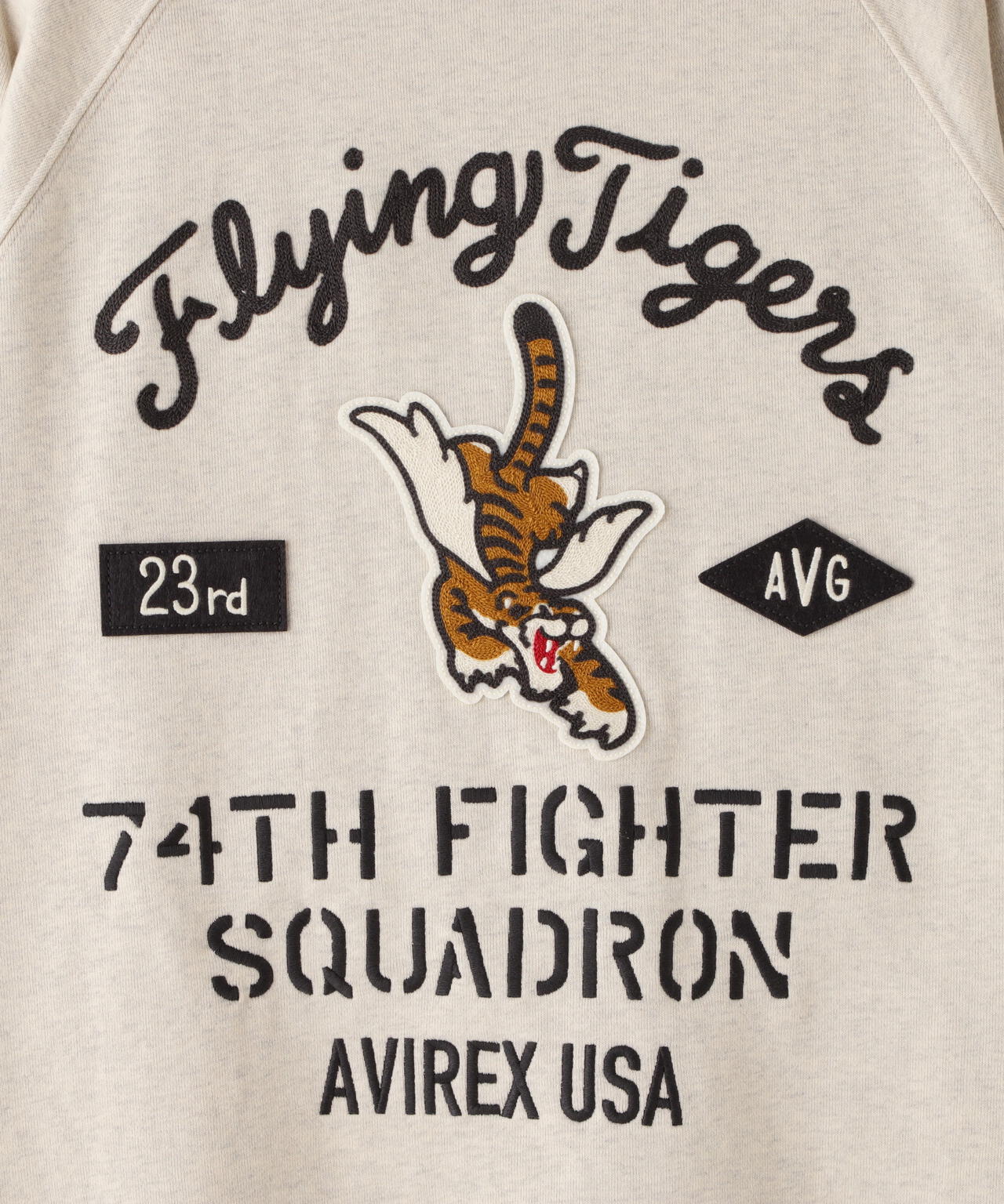 CREWNECK SWEAT FRYING TIGERS / クルーネックスウェット フライングタイガース / AVIREX