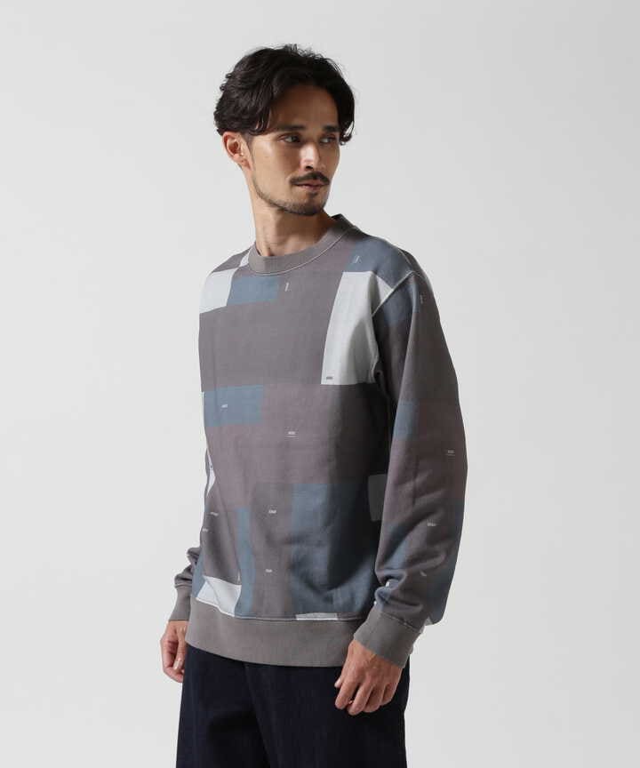 CREW NECK SWAET GEOMETRY / クルー ネック スウェット ジオメトリー / AVIREX / アヴィレックス